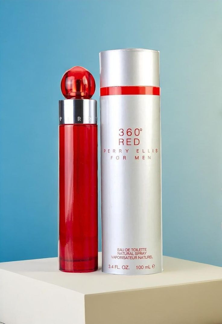 360° RED PERRY ELLIS